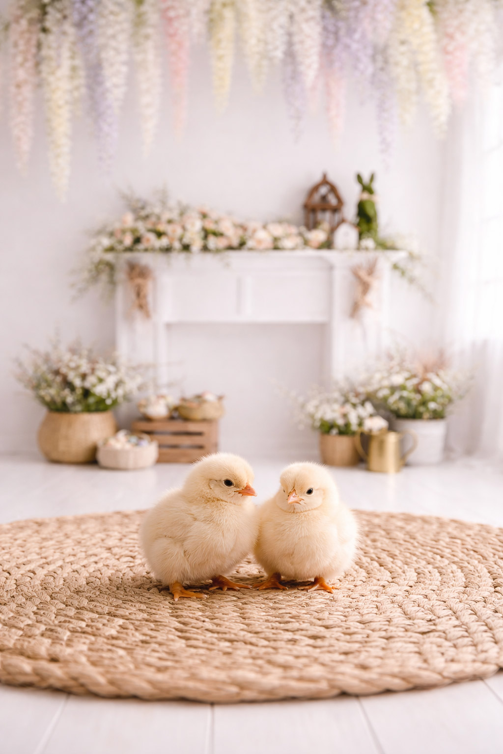Baby Chicks for Easter Mini Sessions at Holy City Babies Portrait Studio in Charleston, SC