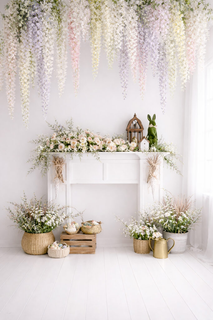 Beautifully designed studio Easter Mini Sessions in Charleston. 