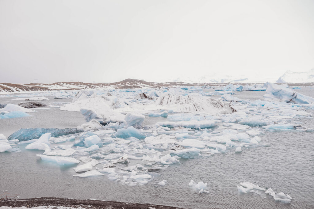 Iceberg Lagoon in Iceland. 