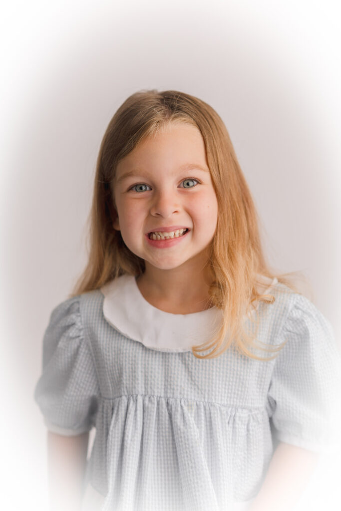 Traditional Heirloom Portrait shot at Holy City Babies Portrait Studio in Charleston, SC. 