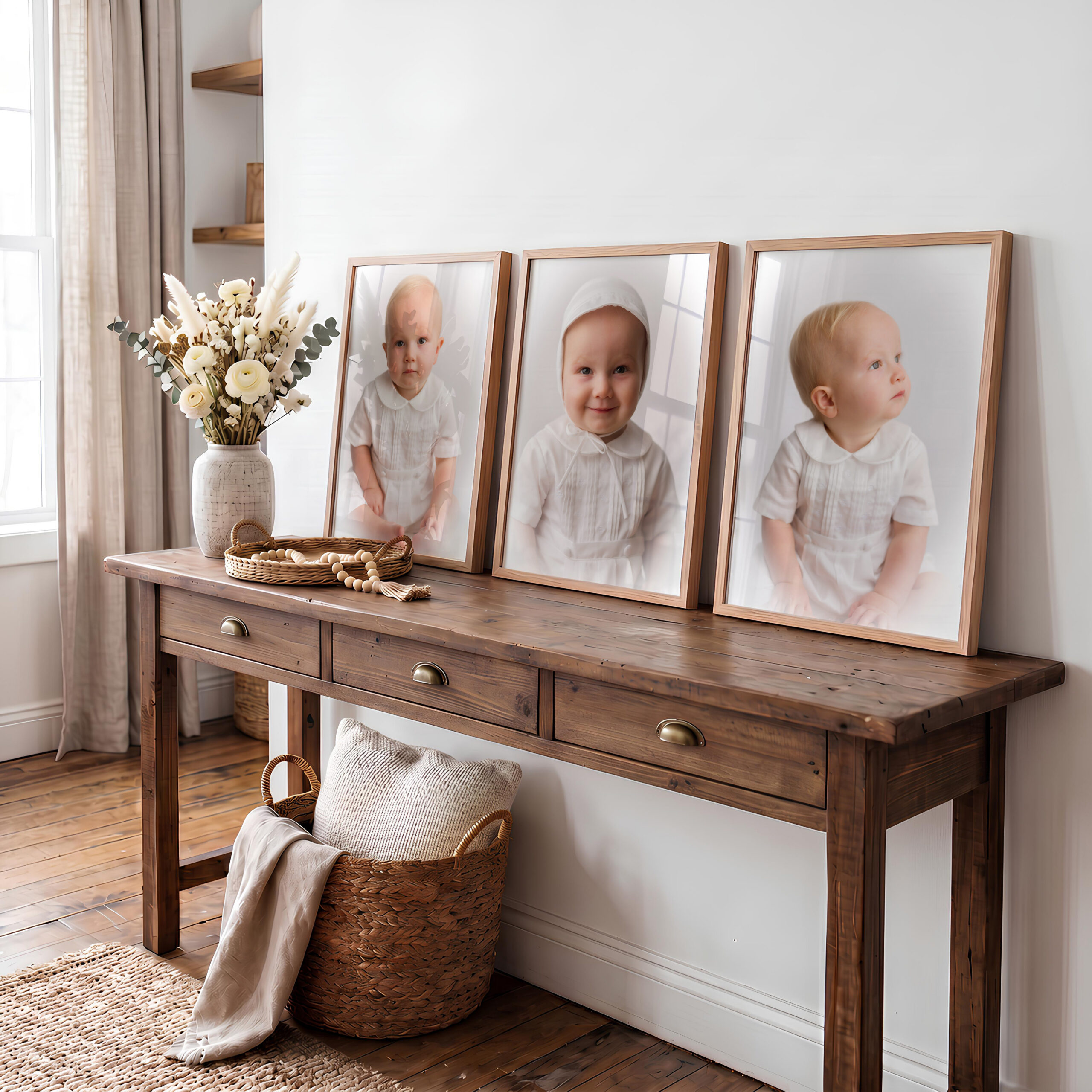 Traditional Heirloom Portraits in Charleston - Classic, Timeless, Southern Heirloom Portraits for Babies, Toddlers and Elementary Age Children at Holy City Babies Portrait Studio in Charleston, SC.